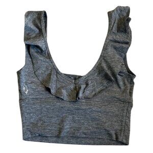 Free People FP Movement Bondi Ruffle Crop Top